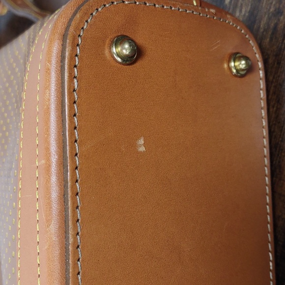 Vintage Dooney & Bourke Cabrio Perforated Leather Hobo Bag - Picture 13 of 14